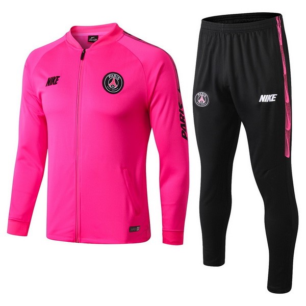 Trainingsanzug Paris Saint Germain 2019-20 Pink Schwarz Fussballtrikots Günstig